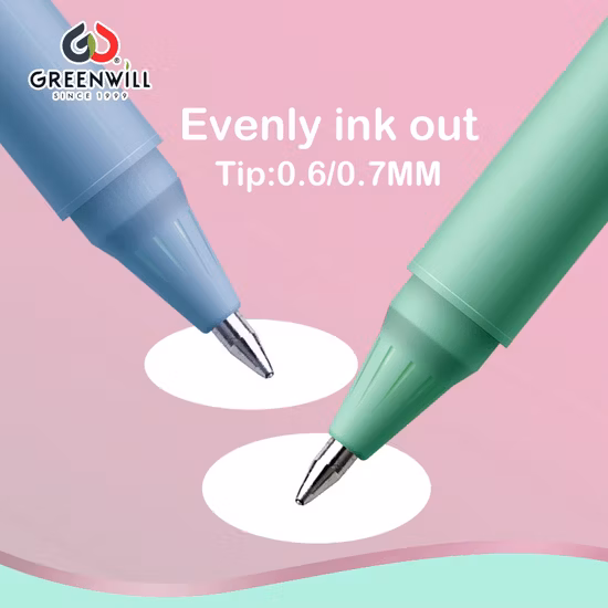 Hotsale Fantasia Fábrica de Papelaria Greenwill Promoção Personalizada Fornecimento Escolar Kawaii Bonito Dos Desenhos Animados Recarga Apagar Caneta Gel (KP202205)